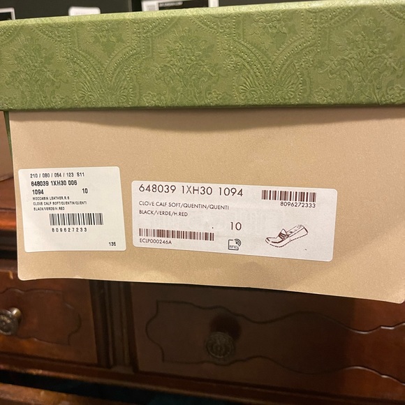 Authentic Gucci Mens Ayerton Driving Shoes
